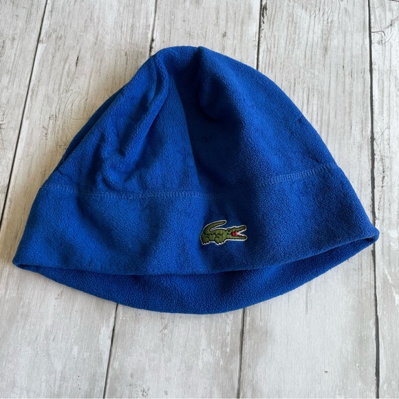 Lacoste Accessories Preowned Lacoste Sport Boys Fleece Beanie Hat